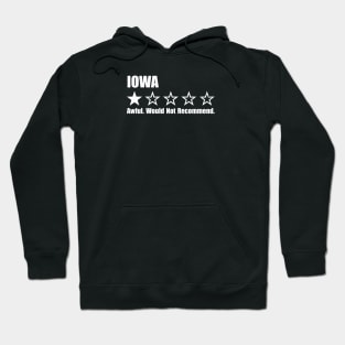 Iowa One Star Review Hoodie